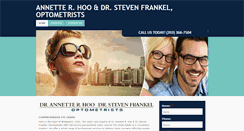 Desktop Screenshot of hooandfrankeloptometrists.com